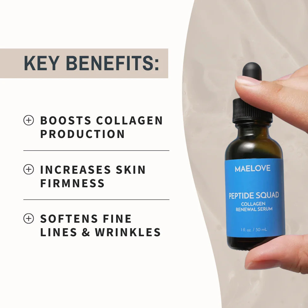 Peptide Squad Collagen Renewal Serum - MAELOVE